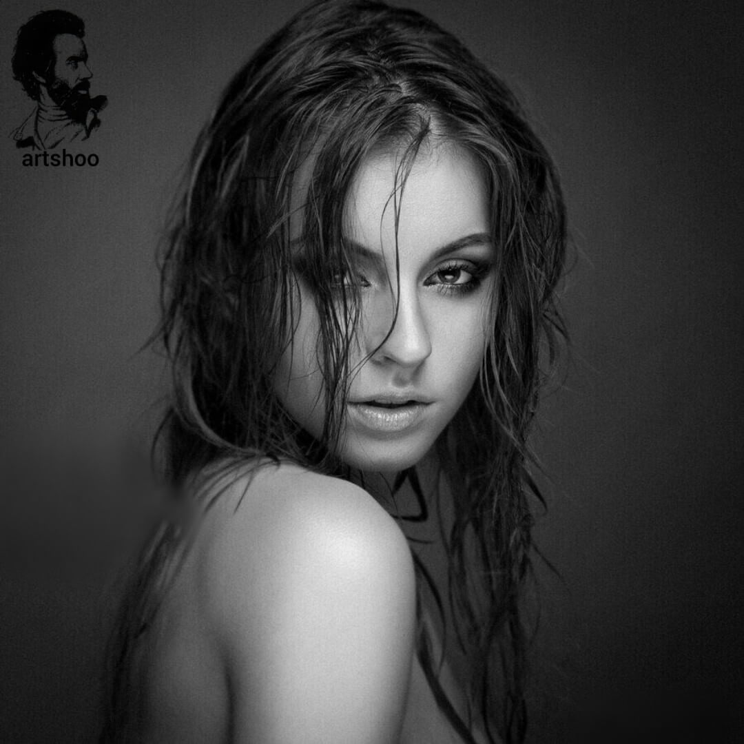 آموزش نقاشی سیاه قلم